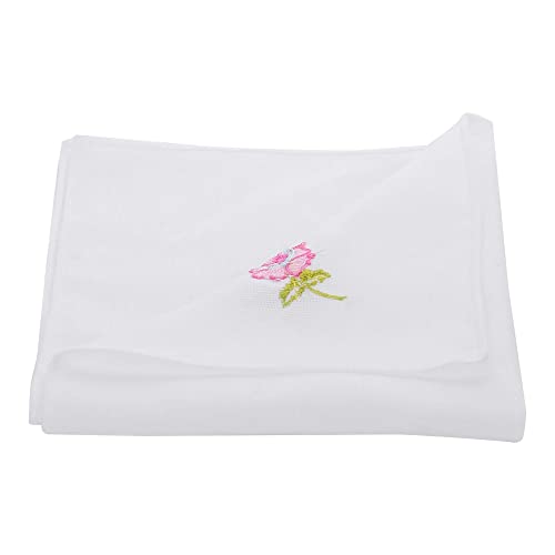 Caruso Italy Women's 100% Pure Cotton Handkerchief | Lady's handkerchief, Soft Hanky | - Pack of 10