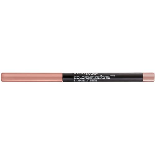 Maybelline New York Matita Labbra Color Sensational Shaping Lip Liner, Automatica, Labbra Scolpite, Nude Whisper (10), 0,3 g