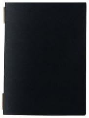 Aim (No imu) Leather Touch Menu Book Black GB – 141