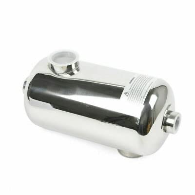 Termoscambiatore di calore per piscina, 28 kW, in acciaio inox, per riscaldamento della piscina, 292 x 134 mm, riscaldamento per piscina