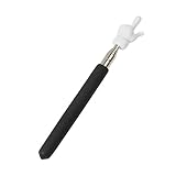 Retractable Teachers Pointer, Finger Pointer Stick Mini Extendable Classroom Pointer for Handheld Presenter Classroom Whiteboard Pointer(Black)