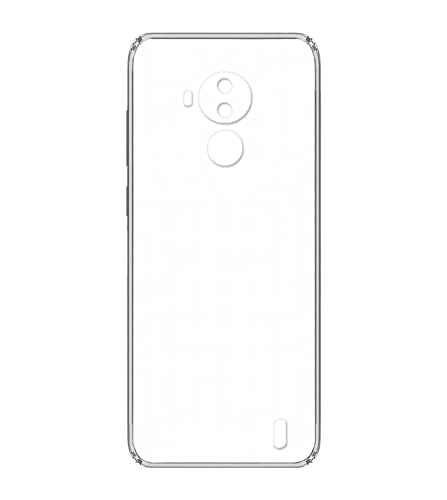 Image of Transparent Soft Silicone TPU Flexible Back Cover Compatible with Nokia C30