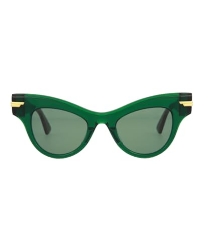 Bottega Veneta Cat Eye Sunglasses Green Luxury Eyewear Made In