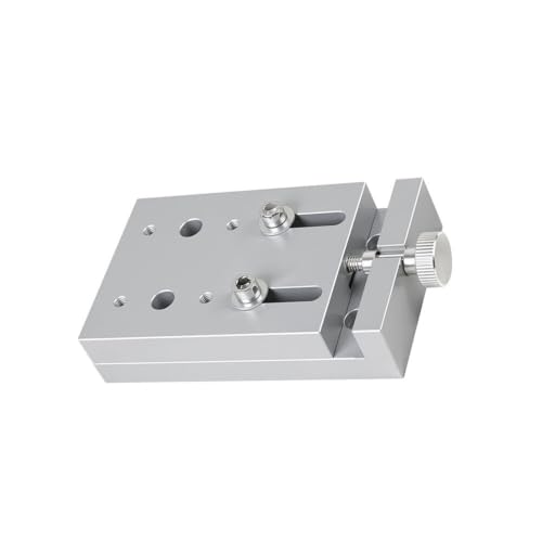 Solucion de alineacion con mesa deslizante manual de eje X y carrera de 20mm