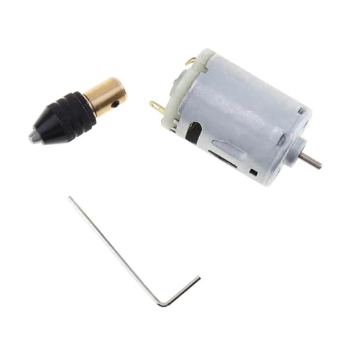 Taladro de mano electrónico 12-24V con mandril y llave miniatura 3