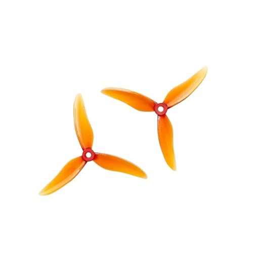 Hélices PC tripales 5 pouces 51499 CW CCW pour drone de course FPV