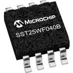 Microchip Technology, SST25WF040B-40I/SN, Flash Memory - Serial-SPI - 1.8V - 4Mbit (512K x 8) - 11ns - 8-Pin SOIC N - Tube (25 Item/s)