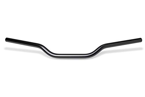 1 Zoll Lenker Superbike AN11 matt schwarz - Schwarz - - unisex