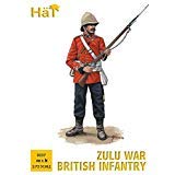 Model Figures - Zulu War British Infantry- 1:72 -HAT Industrie