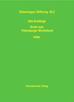 Otto Bothlingk an Rudolf Roth: Briefe Zum Petersburger Worterbuch 1852-1885. Index 3447104171 Book Cover