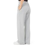 Jogginghose Damen - Baumwolle Sporthose Lang, Traininghose Laufhosen Bequeme Jogger, Sweatpants Weites Bein mit elastischem Bund Yogahose – Bild 3