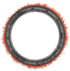 Commercial 237047 Crimped Polypropylene Scrub Orbiter Brush, 12" Diameter, 0.028" Bristle Diameter, Orange, For ORB550MC Orbiter Floor Machine