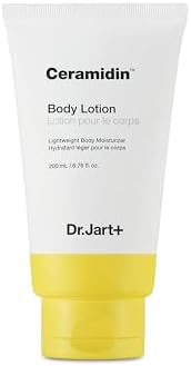 Dr.Jart+ Ceramidin Body Lotion Korean Moisturizer for Dry Skin with Ceramides | Korean Skin Care, 6.76 Fl Oz