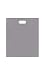 Large Low Density Gray Merchandise Bags - 15â€W x 4â€D x 18â€H - Case of 500