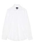 Corte estándar Hackett London Poplin Slim DC Camisa, Blanco (White 800), 42 (Talla del fabricante: 157) para Hombre