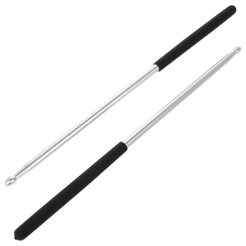 Par de Baquetas de Aleación de Aluminio 5A Peso Metal