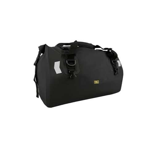 Bolsa de asiento para motocicleta impermeable de 50L y 70L con diseño tipo rollo