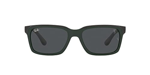 Image of Ray-Ban RB4393m Scuderia Ferrari Collection Rectangular Sunglasses