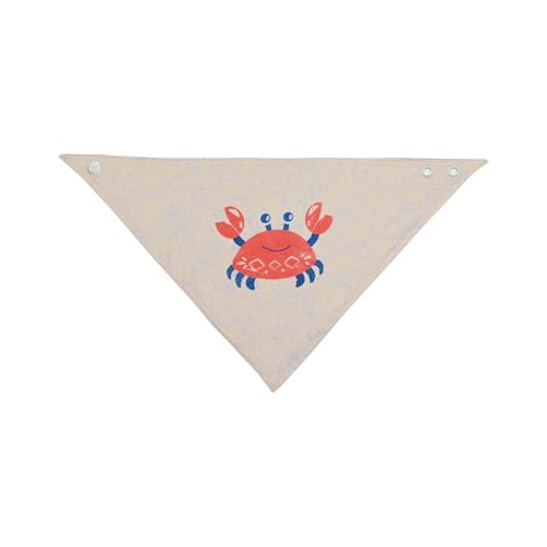 Image of abracadabra Cotton Jersey Drool Bibs (Set of 3) - Soft, Super Absorbent & Lightweight With Adjustable Snaps - Hello Sea