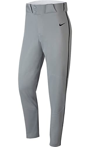 Nike Vapor Select Piped Mens Baseball Pants, Gray/Navy, XL