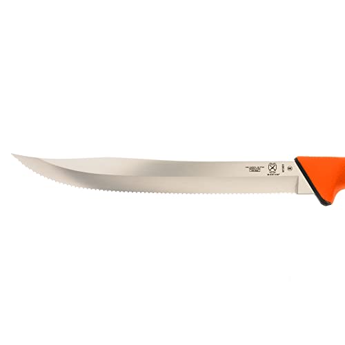 Mercer Sport M13801 Fishing Knife, 9" Utility Fishing Slicer, Scalloped, Orange #TOP3
