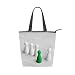 JOCHUAN Große Kapazität Strandtaschen Taschen für Frauen Brettspiel Bauern Kooperationstasche Tote Frauen für Frauen Arbeit Reisen Einkaufen 11 × 4 × 13,6 Zoll