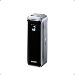 Anker Prime Power Bank, 20,100mAh 3-Port Portable Charger with 220W Max Output, Two-Way Charging, TSA-Approved, App Control, for MacBook, iPhone 17/16 Series, and More (Base Not Included)