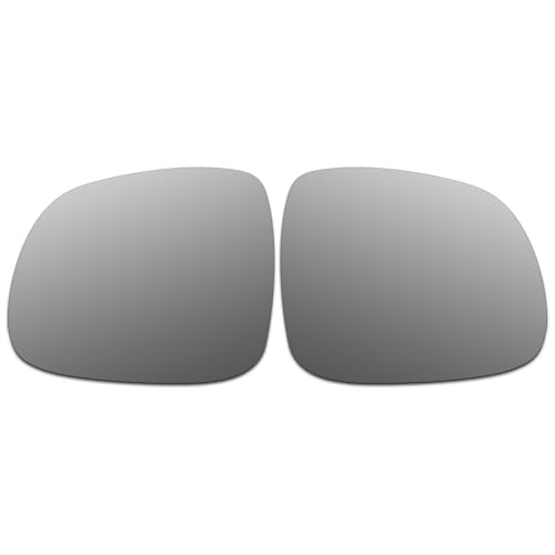 Image of OGWM Optic-Glass Heated Mirror Glass Replacement Wide Angle View Car Mirror for Chevrolet COLORADO Exterior Side View Accessories Left Right Side 1 Set (1st gen 20~24.06 [No.S112])
