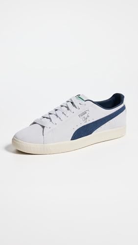 Puma Clyde OG (Silver Mist-Ivory-Club Navy)2