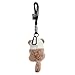 MGQFY Otter Plush Keychain,Cute Plush Bag Charm for HandBag Backpack Funny Fashion Bag Accessories for Women Teens Animal Lovers