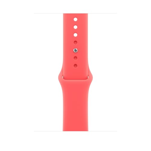 Image of Apple Watch Band - Sport Band - 46mm - Bright Guava - M /L