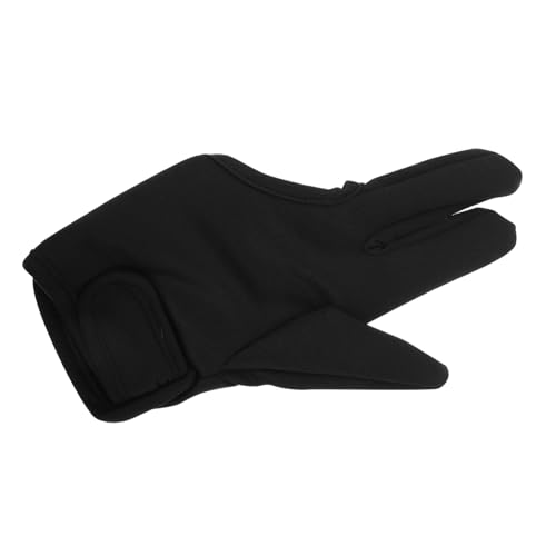 FOMIYES Heat Gloves for Curling Wand Styling Glove Mittens 3-Finger Strap for Flat Iron