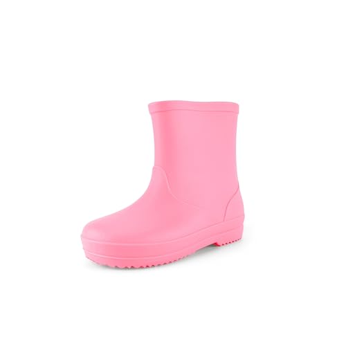 Avoogue Toddler Rain Boots Girls baby Kids Waterproof Shoes Boys Rain Boots Lightweight Adorable Cute Solid Rubber mud boots2