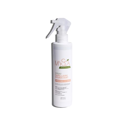 Spray capillaire hydratant 250 ml pour cuir chevelu sec et cheveux abîmés