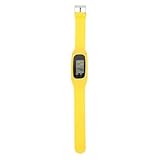 Bracciale Contapassi Digitale Silicone Sportivo e Facile Usare per Allenarsi Display e Funzionamento per Fitness