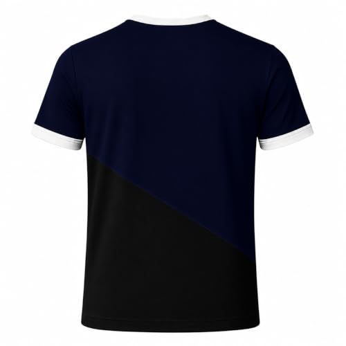 Image of Kid's Athletic T-Shirt | Ultra-Breathable, Moisture-Wicking Polyester Jersey Designed for Energetic Running, Active Sports, and Everyday Play