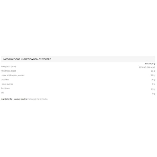 Iron Shark - Reiscreme (1,5kg) - Cremes aus Reis - Hydrolysiert und mikronisiert - Neutral