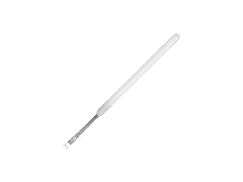 Excelta - 210S-N - Brushes - Instrument Cleaning - Straight - Four Star - Acetal Handle with Nylon Bristles, 0.25" Height, 0.25" Wide, 5.75" Length