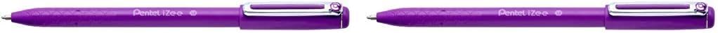 Pentel iZee 1.0mm Ballpoint - Violet Ink - Pack of 12