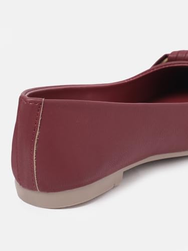 Image of Marc Loire Women's Slip-On Flat Ballerina Shoes for Party, Casual Wear and Formal Occasions