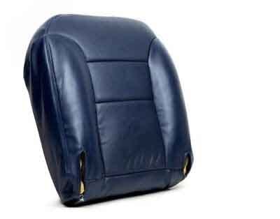 Xtreem Covers Driver Bottom Replacement Leather Seat Cover Blue 1995-1999 Compatible with Chevy Silverado 2500 LT