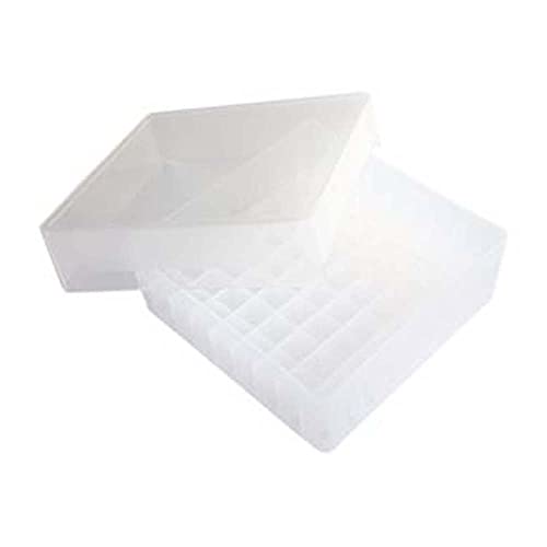 Rack de rangement en microtube pour sécuriser et trier vos prélèvements 81 puits lot de 20