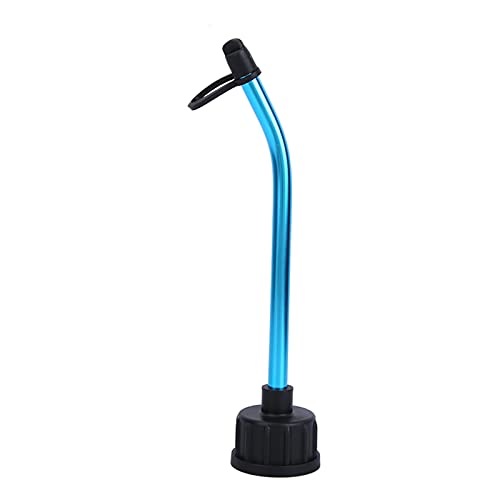 OVAQUIXI Relleno de Combustible RC de Paja de Aleación de Aluminio Antioxidante, Práctico, 250ML, Blanco para Motor Nitro