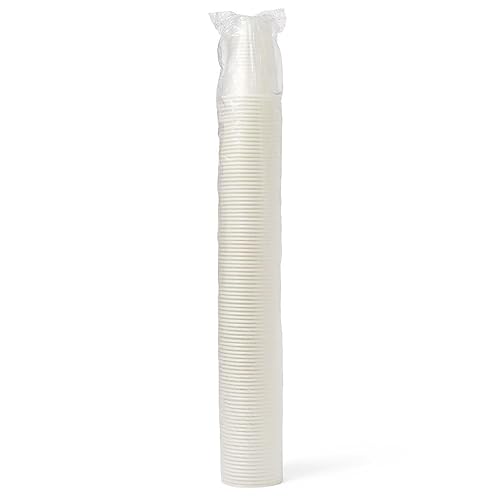 Image of Medline Disposable Plastic Drinking Cups, Translucent, Polystyrene, 7 oz., Ideal for Parties and Events, Pack of 100