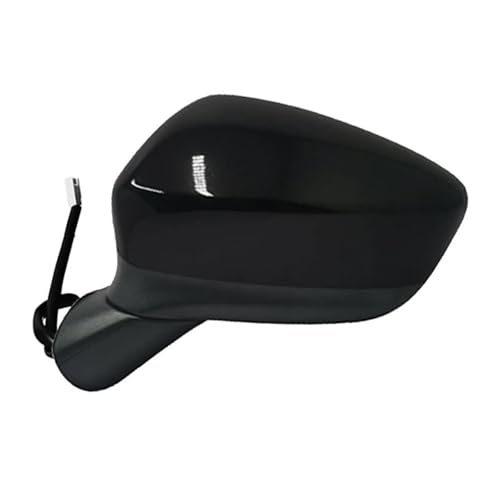 Rétroviseur CX-5 2013-2014 gauche noir électrique à 8 broches pour véhicule Mazda
