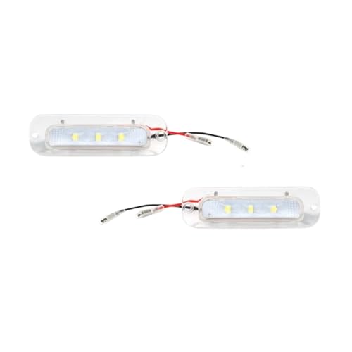 Luces de matrícula W463 con iluminación LED nítida y reemplazo directo homologado OEM
