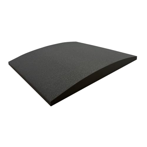 Qianly Supporto per Cuscino del Divano per Sedile affondato, Inserto in Schiuma 2 Pollici Antiscivolo, Nero