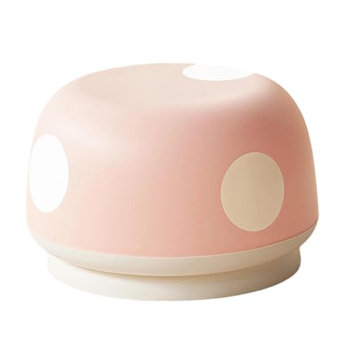FewNvWa Taburete Otomano Decorativo con Asiento Estable Y Material Fácil de Limpiar, Ideal para Baño, Dormitorio, Sala de Estar Estilo Regal, Rosa, Individual