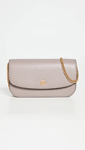 Tory Burch Women's Robinson Chain Wallet Bag, Grey Heron, One Size #TOP1