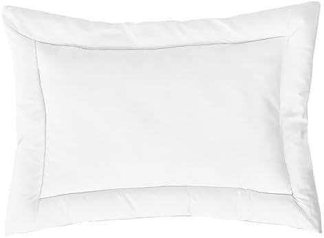ZOLLNER flaches Kopfkissen für Kleinkinder - für Allergiker geeignet – Mischgewebe - waschbar bis 95°C – 40x60 cm - Hotelqualität